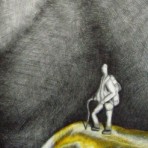 Kräuterbonbon_2 (freie Illustr., Bunt- und Bleistift auf Pappe)