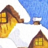 Traumhäuschen No. 2 (30 x 21 cm)