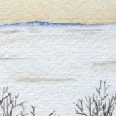 Über den Wolken (12,5 x 15 cm)