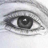 Skizze_Bleistift_Augenpartie_1